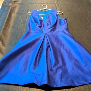 Alfred Sung Blue Cocktail Dress